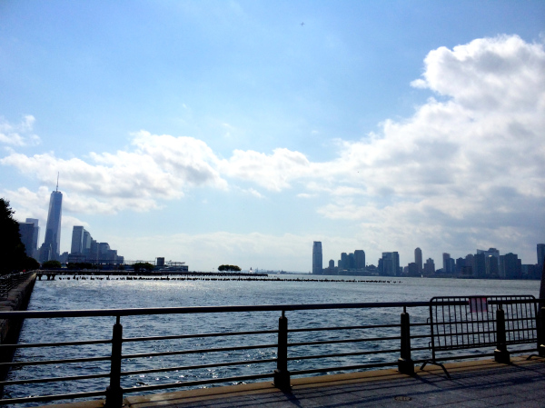 Part of the New York City skyline