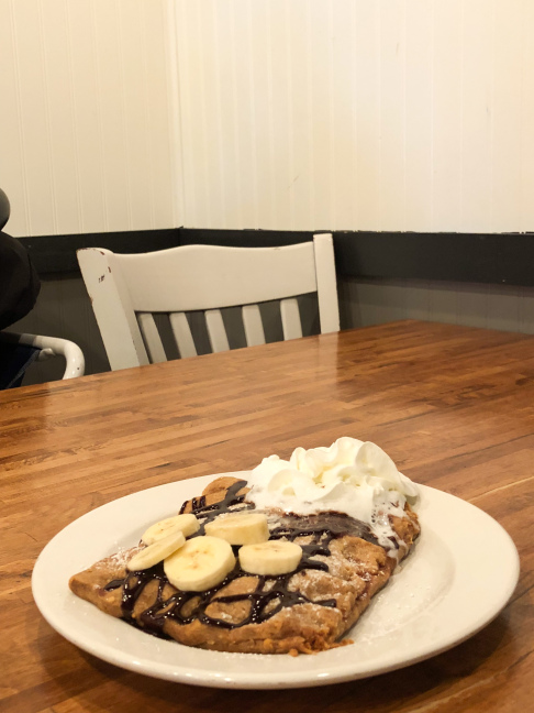 Iron Rooster's Chocolate banana RoosTart