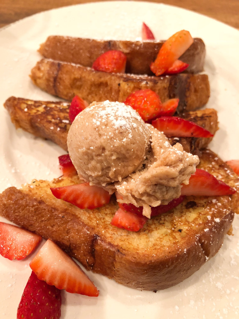 Iron Rooster's Brioche French toast