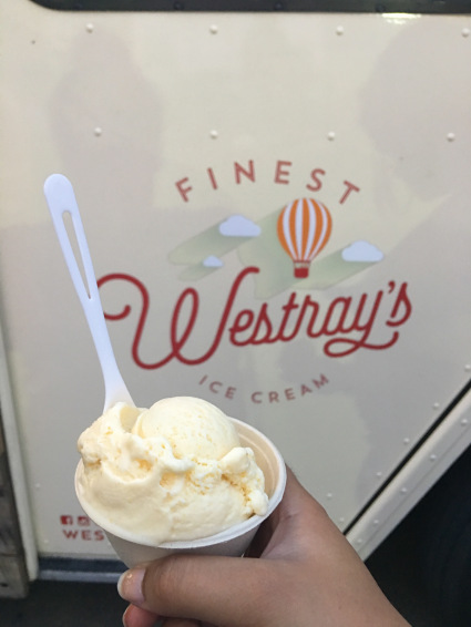 Westray's Southern Maple Cornbread ice cream